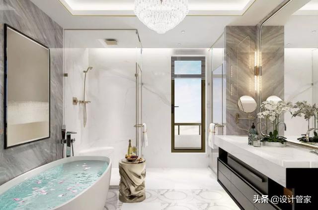 郑州600平现代轻奢风格别墅装修，高贵奢华，超美的新家设计